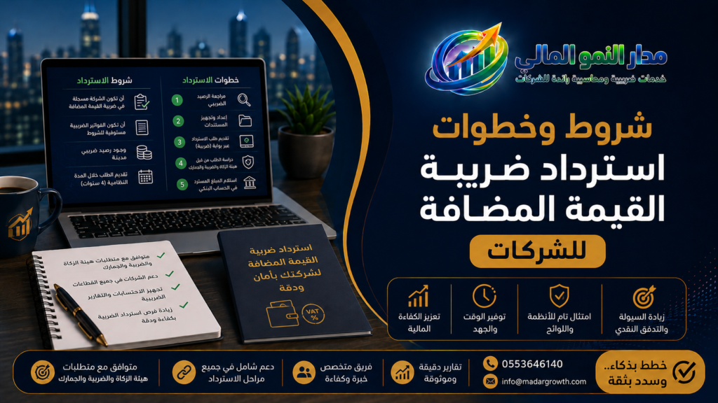 استرداد ضريبة القيمة المضافة للشركات