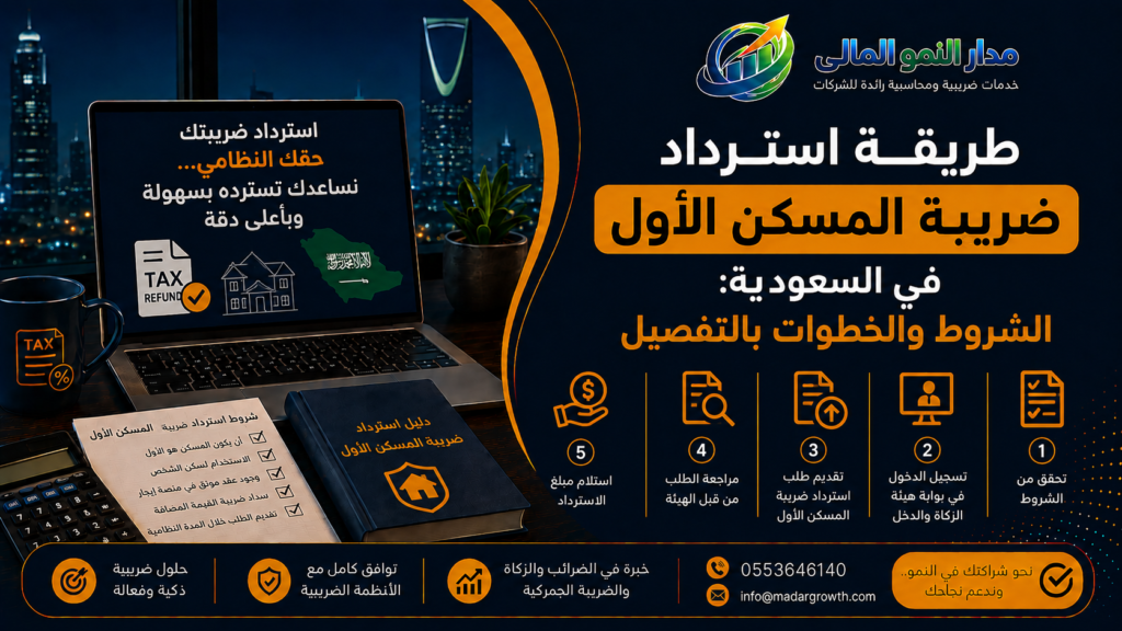 طريقة استرداد ضريبة المسكن الأول في السعودية