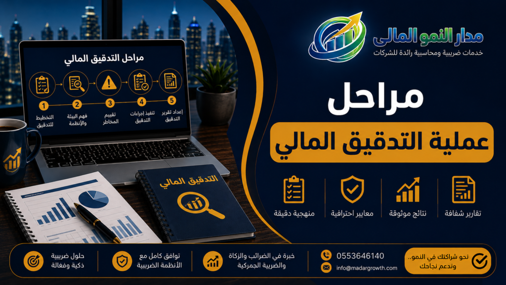 تعرف على مراحل عملية التدقيق المالي بالتفصيل